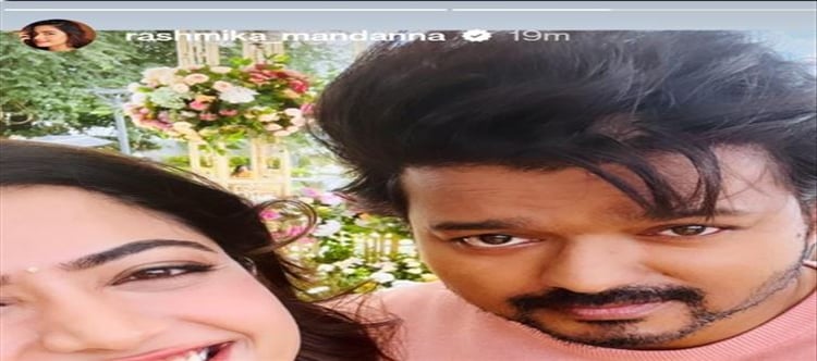 Varisu 100th day shooting special. ? Rashmika s selfie Th