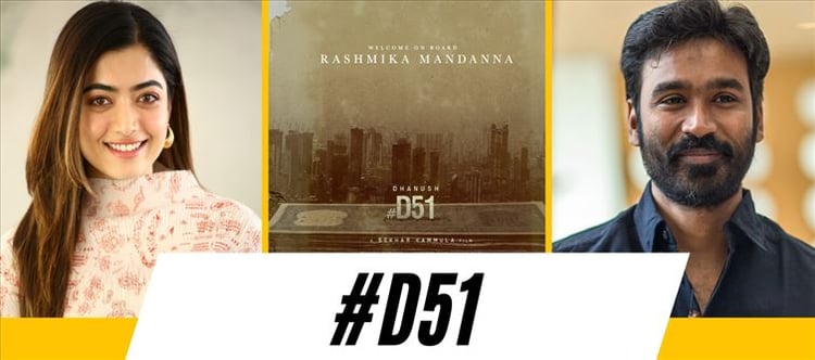 What Is Dhanush’s D51 Title? Rashmika Plays Female Lead