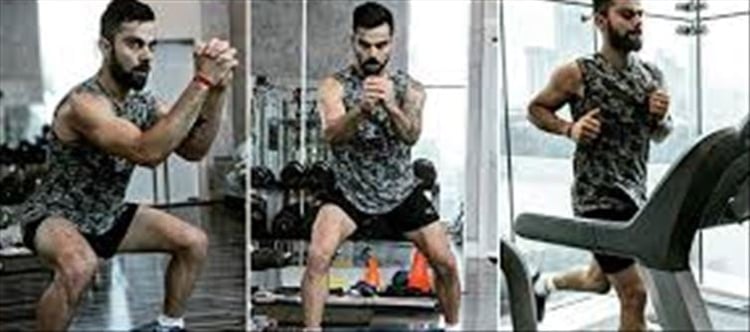 Virat Kohli Xxx Video Hd - Virat Kohli posted Video of him doing Jumping Squats with 2