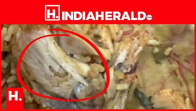 Customer finds beetles in Chicken Biryani from the famous Hyderaba