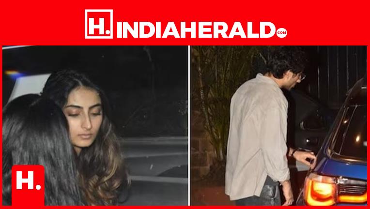 Palak Tiwari Rumoured Boyfriend Ibrahim Ali Khan Clicked I