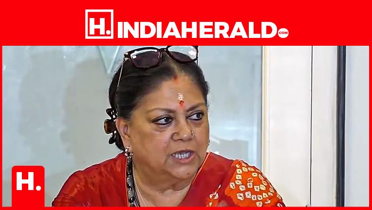 Vasundhara Raje Reached Raipur In Jhalawar Called Upon Rura