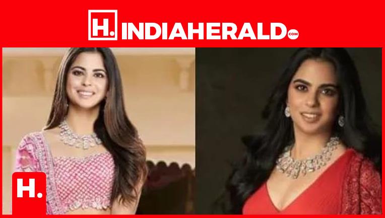 764px x 432px - Isha Ambani loves to repeat and re-style her looks