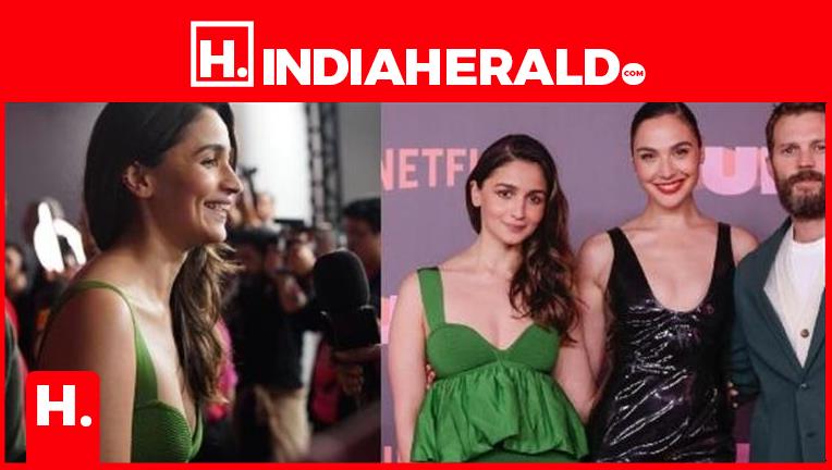 Alia Bhatt shared the glimpse of second day of the Netflix