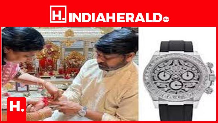 chiranjeevi watch price is crore man of luxuryc5c3e3f2 2318 483d a5fb 8169882474bd 415x250 IndiaHerald