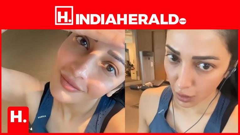 Sweaty Face Shruti Haasan Tempts us to set new Cardio Goals