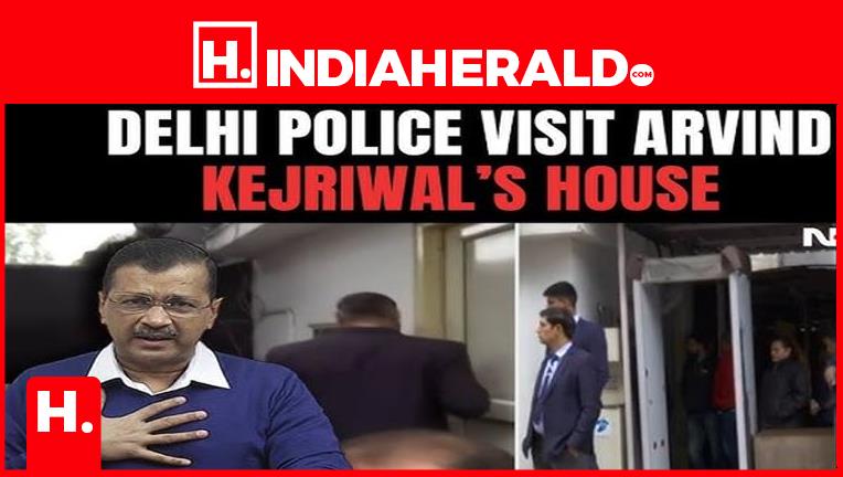 Delhi Police Crime Branch Reached Cm Arvind Kejriwal S Hous 9610