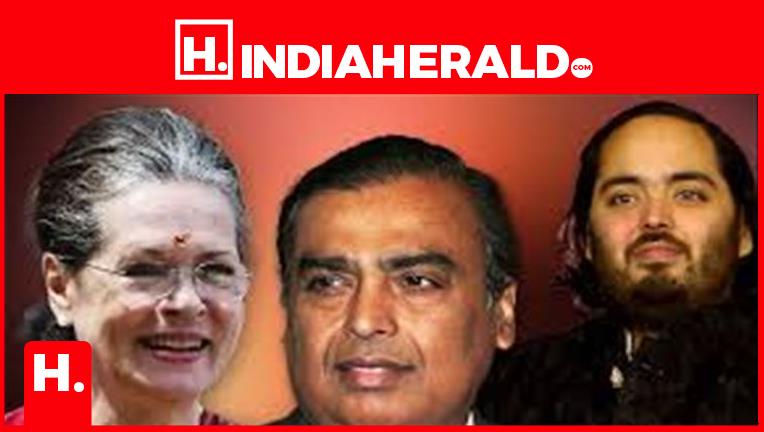 Mukesh Ambani reached Janpath to invite Sonia Gandhi