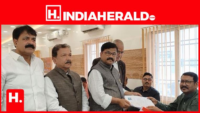 Nda S Mujahid Alam Files Nomination From Kishanganj