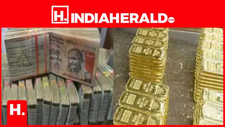 One crore rupees cash and gold found