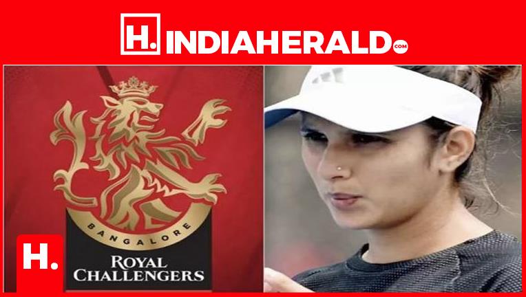 764px x 432px - Tennis to cricket.. ? Sania Mirza is in RCB team.. ?